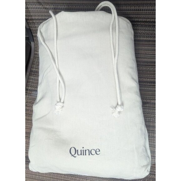 Quince Other - Quince European 100% Linen Duvet Cover 3PC Set Color Sand King/Cal King -NEW